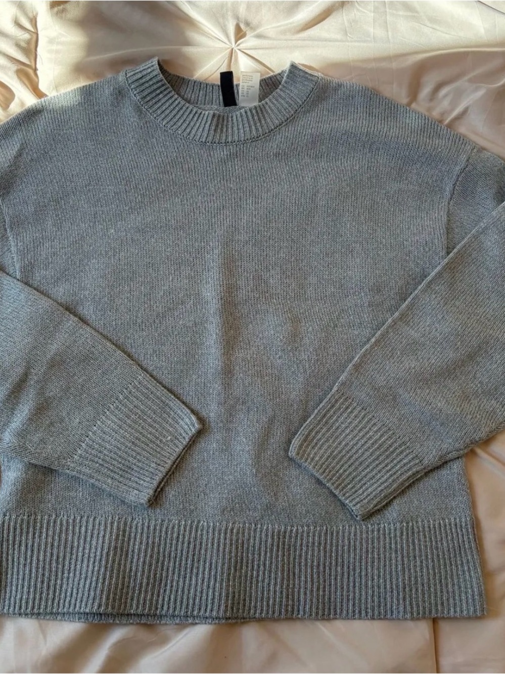 Divided Women's Gray Crewneck Sweater - Soft Knit
